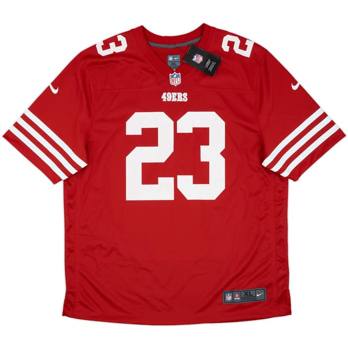 2022-24 San Francisco 49ers McCaffrey #23 Nike Game Home Jersey (XL)