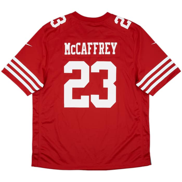 2022-24 San Francisco 49ers McCaffrey #23 Nike Game Home Jersey (XL)