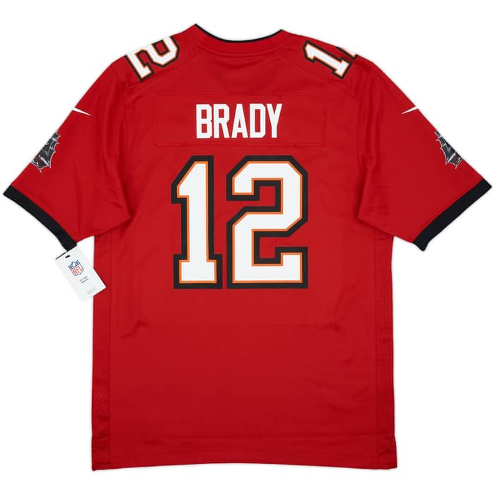 2020-22 Tampa Bay Buccaneers Brady #12 Nike Game Home Jersey (M)