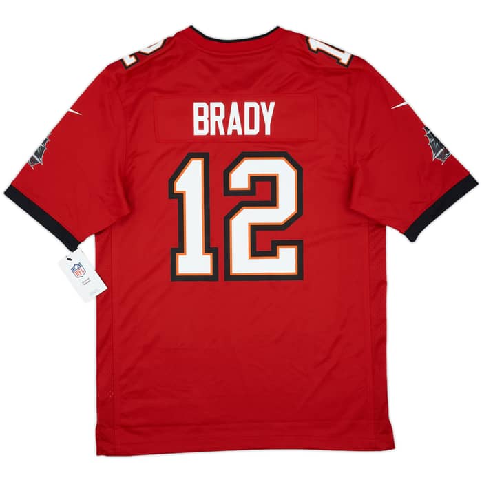 2020-22 Tampa Bay Buccaneers Brady #12 Nike Game Home Jersey (M)