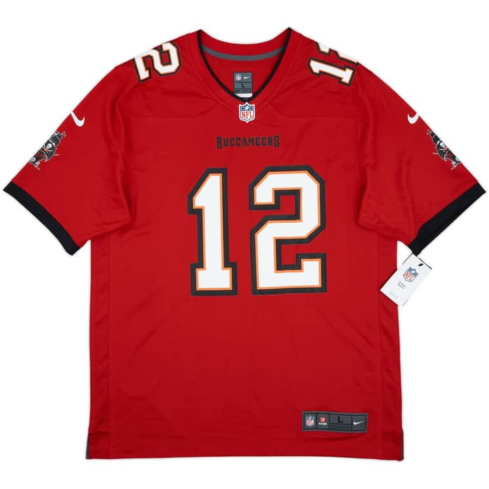 2020-22 Tampa Bay Buccaneers Brady #12 Nike Game Home Jersey (L)