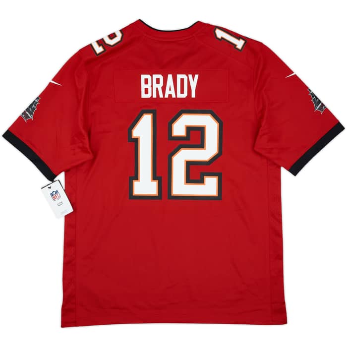 2020-22 Tampa Bay Buccaneers Brady #12 Nike Game Home Jersey (L)