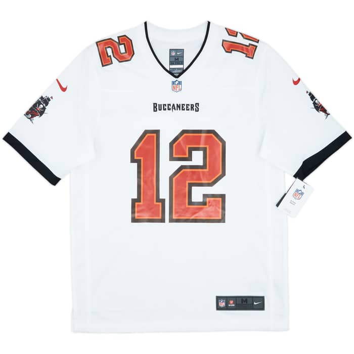 2020-22 Tampa Bay Buccaneers Brady #12 Nike Game Away Jersey (M)