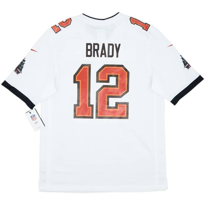2020-22 Tampa Bay Buccaneers Brady #12 Nike Game Away Jersey (M)