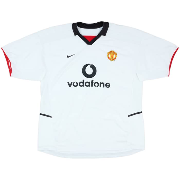 2002-03 Manchester United Away Shirt Scholes #18 - 7/10 - (XXL)