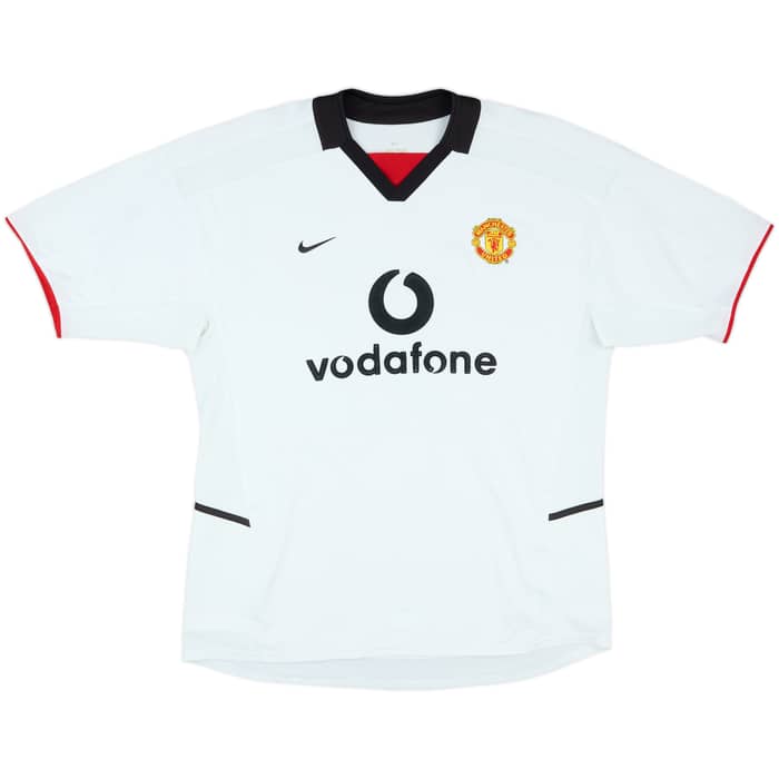 2002-03 Manchester United Away Shirt Scholes #18 - 5/10 - (L)