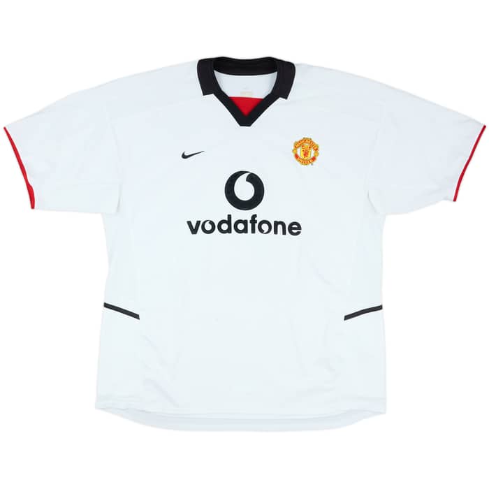 2002-03 Manchester United Away Shirt Beckham #7 - 6/10 - (XXL)