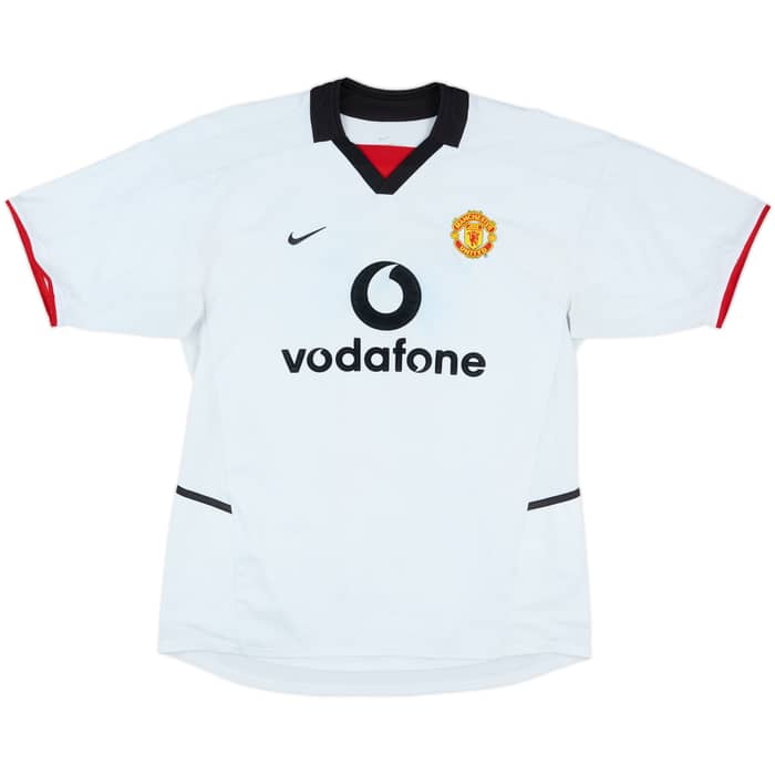 2002-03 Manchester United Away Shirt Beckham #7 - 6/10 - (M)
