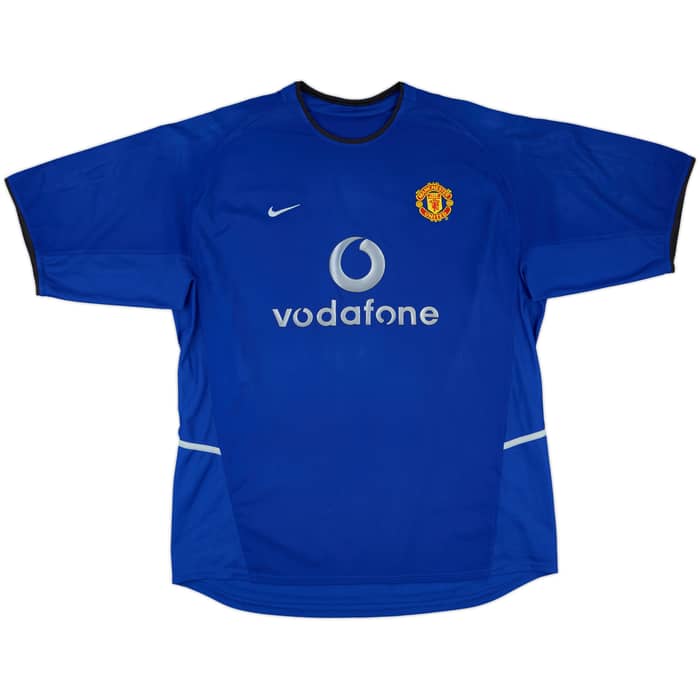 2002-03 Manchester United Third Shirt Beckham #7 - 5/10 - (XL)