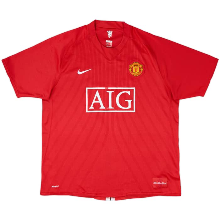 2007-09 Manchester United Home Shirt Tevez #32 - 5/10 - (XL)