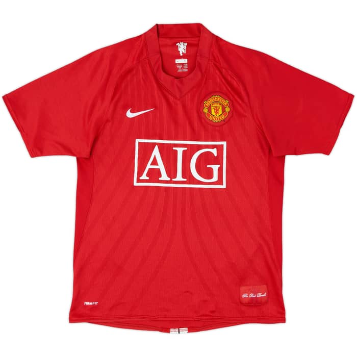 2007-09 Manchester United Home Shirt Rooney #10 - 6/10 - (S)