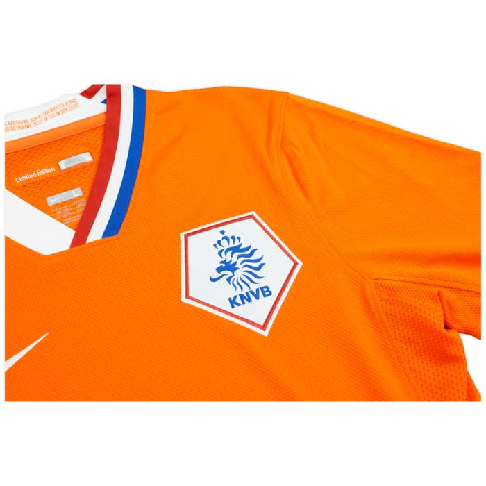 2008-10 Netherlands Limited Edition Player Issue Home Shirt 1074/2008 (L)