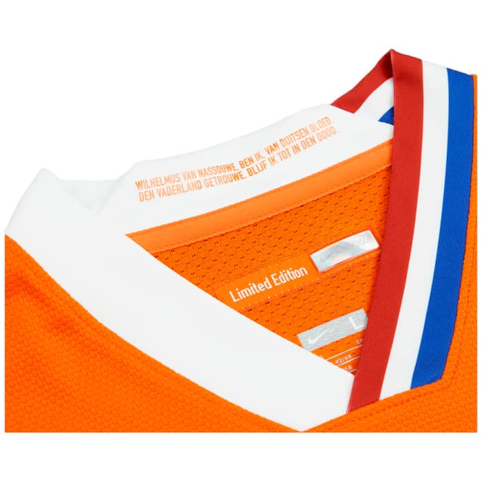 2008-10 Netherlands Limited Edition Player Issue Home Shirt 1074/2008 (L)
