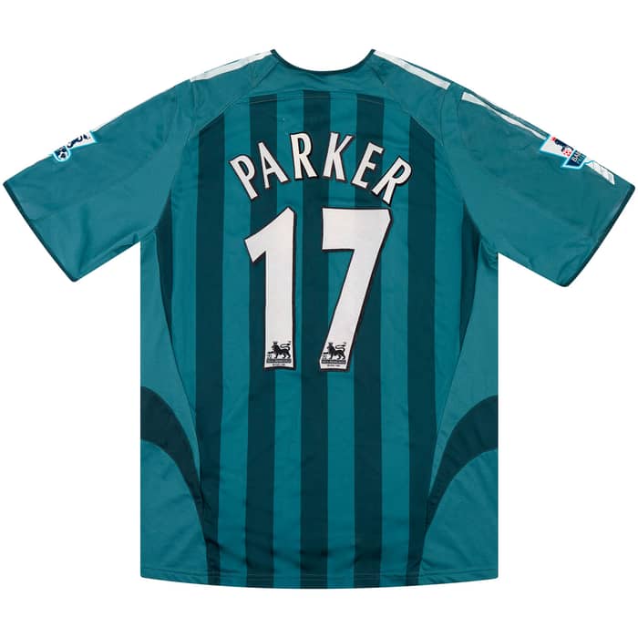 2005-06 Newcastle Match Worn Away Shirt Parker #17
