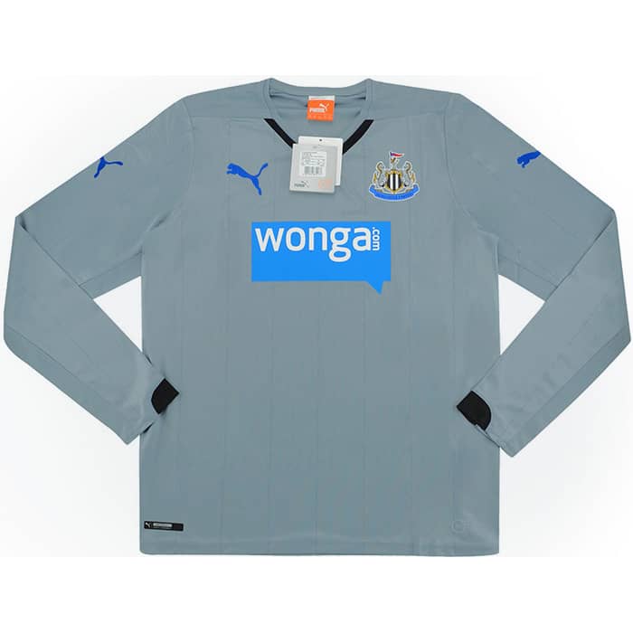 2014-15 Newcastle Away L/S Shirt (KIDS)