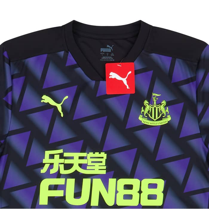 2020-21 Newcastle Player Issue Third Shirt - NEW - (L)