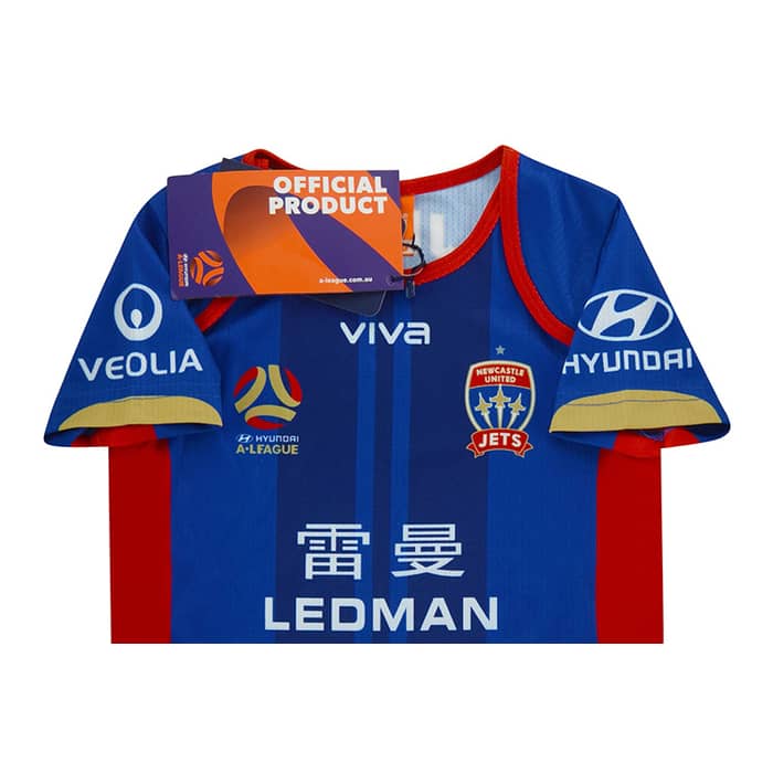 2017-18 Newcastle Jets Home Shirt (12 Months)
