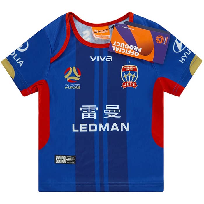 2017-18 Newcastle Jets Home Shirt (12 Months)