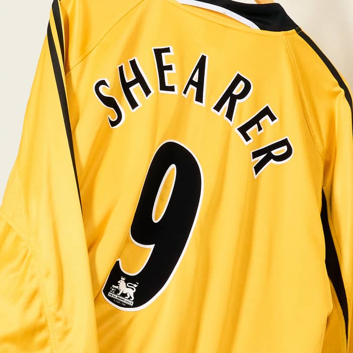 2004-05 Newcastle Third L/S Shirt Shearer #9 - 8/10 - (XXL)