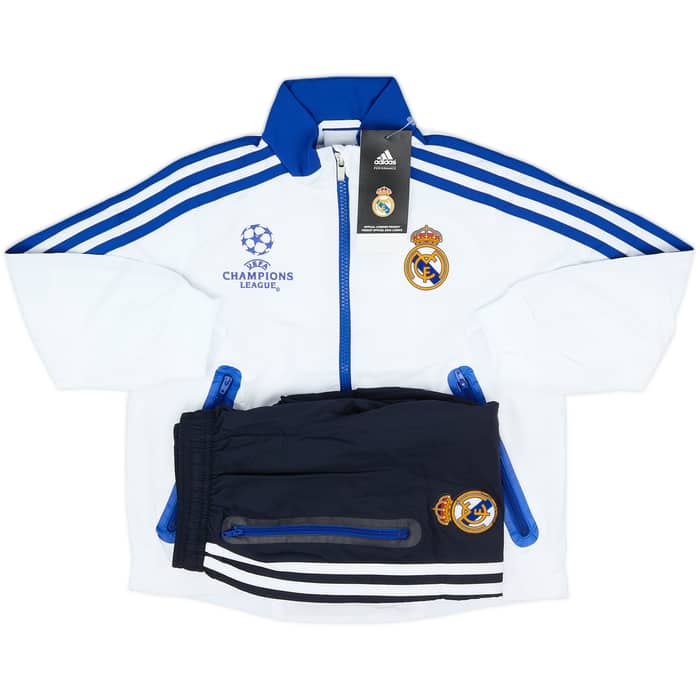 2010-11 Real Madrid adidas CL Tracksuit (5-6 Years)