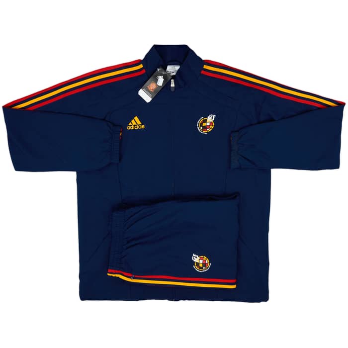 2009-10 Spain adidas Tracksuit (XL)