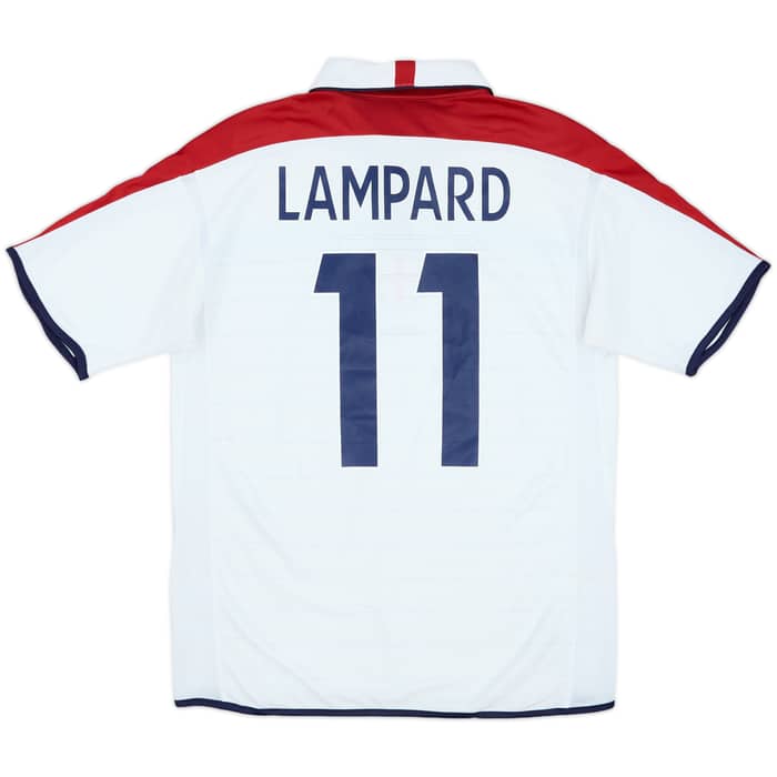 2003-05 England Home Shirt Lampard #11 - 4/10 - (M)