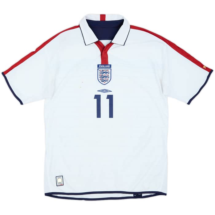 2003-05 England Home Shirt Lampard #11 - 4/10 - (M)
