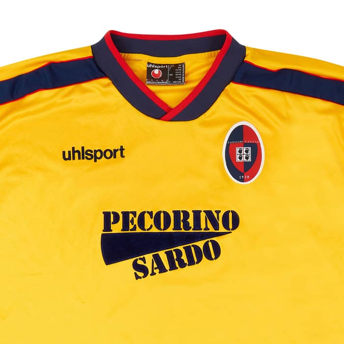 2000-01 Cagliari Third L/S Shirt - 8/10 - (XL)