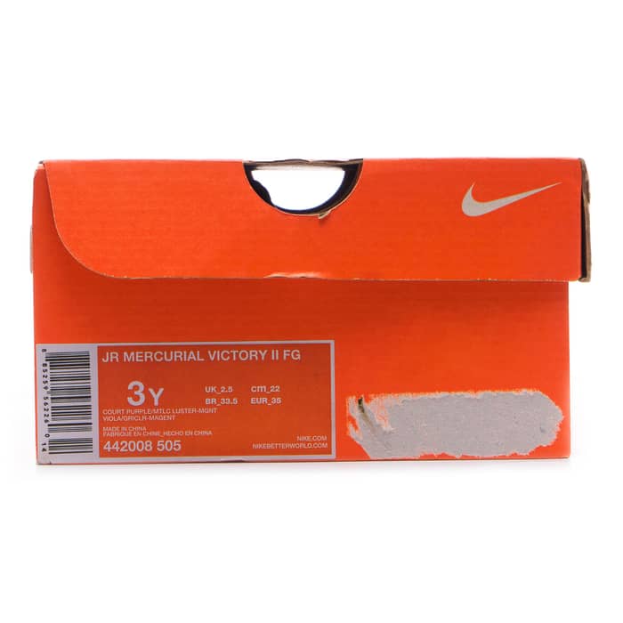 2011 Nike Mercurial Victory II JR Football Boots *In Box* Kids FG