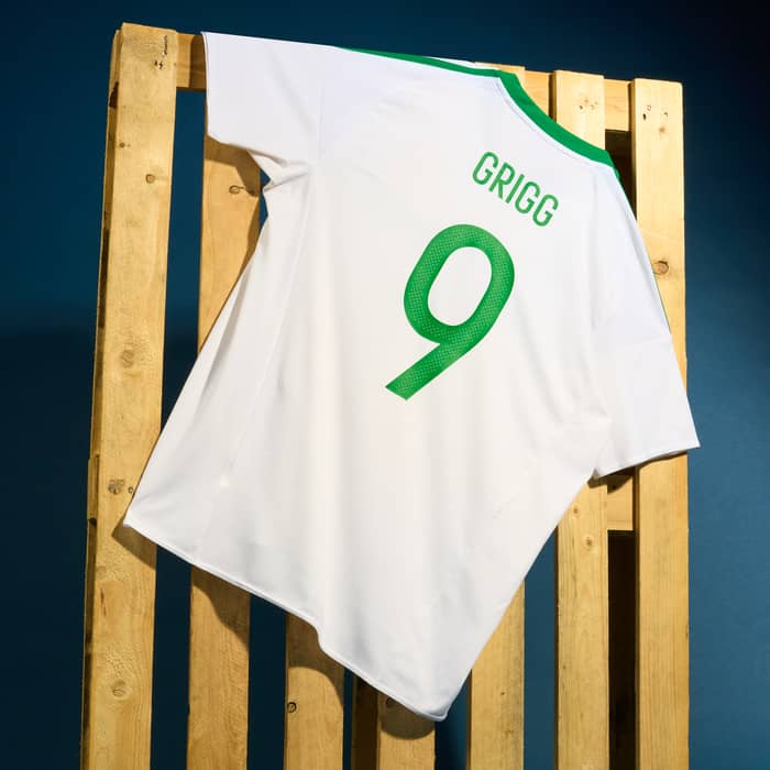 2016-17 Northern Ireland Away Shirt Grigg #9 - 8/10 - (S)