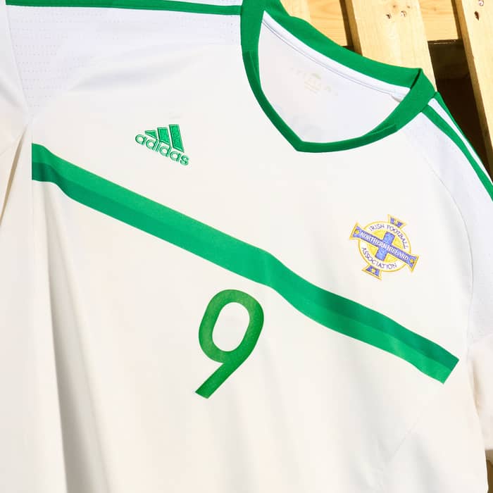 2016-17 Northern Ireland Away Shirt Grigg #9 - 8/10 - (S)