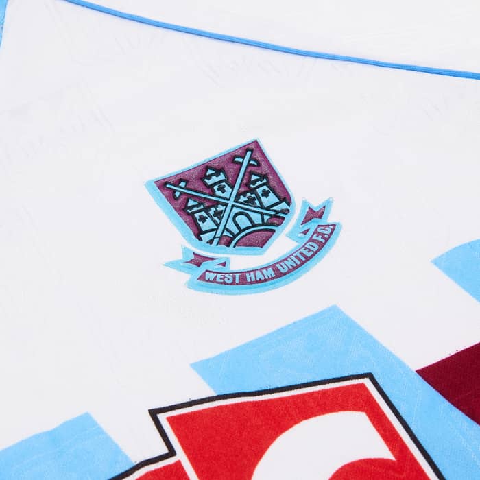 1991-92 West Ham Third Shirt - 9/10 - (S)