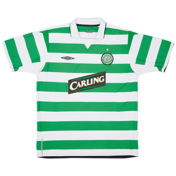 2004-05 Celtic Home Shirt Petrov #19  - 8/10 - (XL)