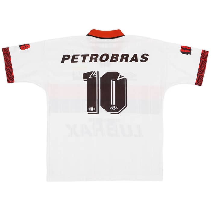 1995-96 Flamengo Centenary Away Shirt #10 - 8/10 - (L)