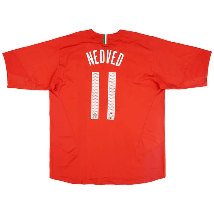 2005-06 Juventus Away Shirt Nedved #11 (XXL)