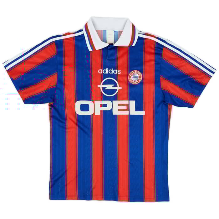 1995-97 Bayern Munich Home Shirt Klinsmann #18 - 7/10 - (S)