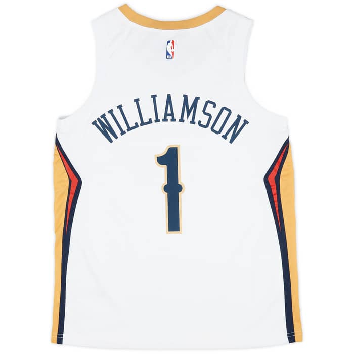 2019-24 New Orleans Pelicans Williamson #1 Nike Swingman Home Jersey (L)