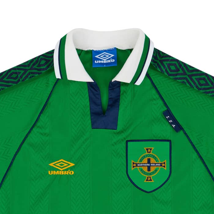 1994 Northern Ireland Prototype Home Shirt - 8/10 - (Y)