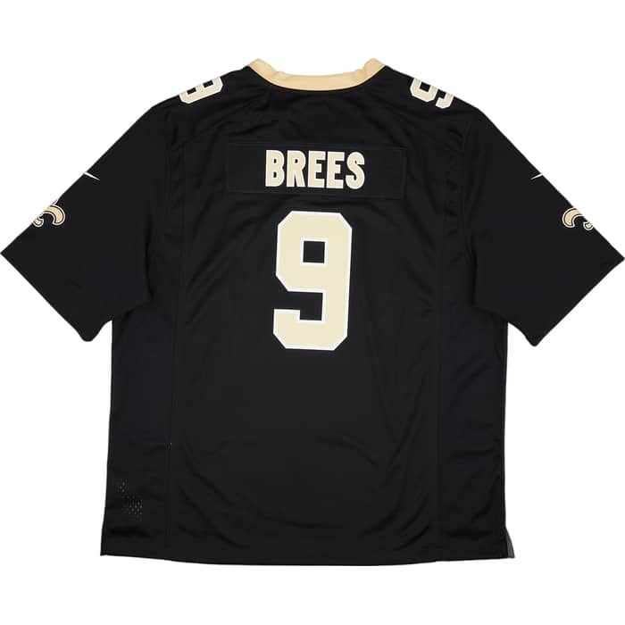 2012-16 New Orleans Saints Brees #9 Nike Game Home Jersey (Excellent) XXL