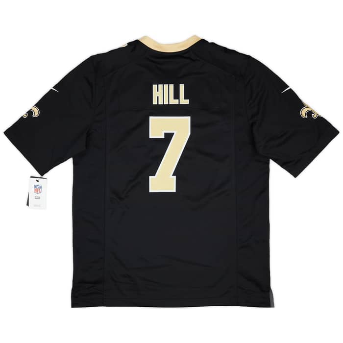 2017-23 New Orleans Saints Hill #7 Nike Game Home Jersey (L)