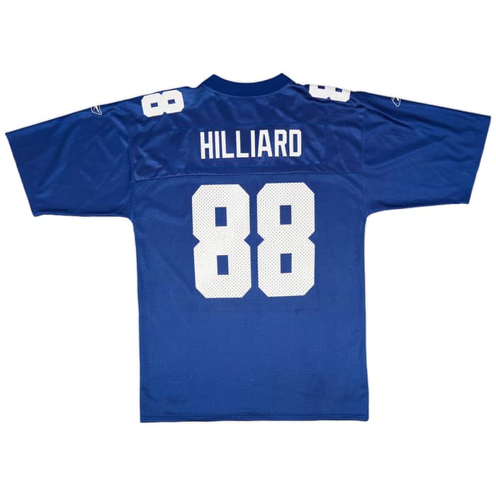 2001 New York Giants Hilliard #88 Reebok Home Jersey (Very Good) M