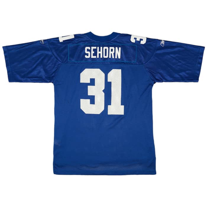 2002 New York Giants Sehorn #31 Reebok On Field Home Jersey (Very Good) L