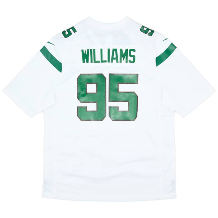 2019-23 New York Jets Williams #95 Nike Game Away Jersey (L)