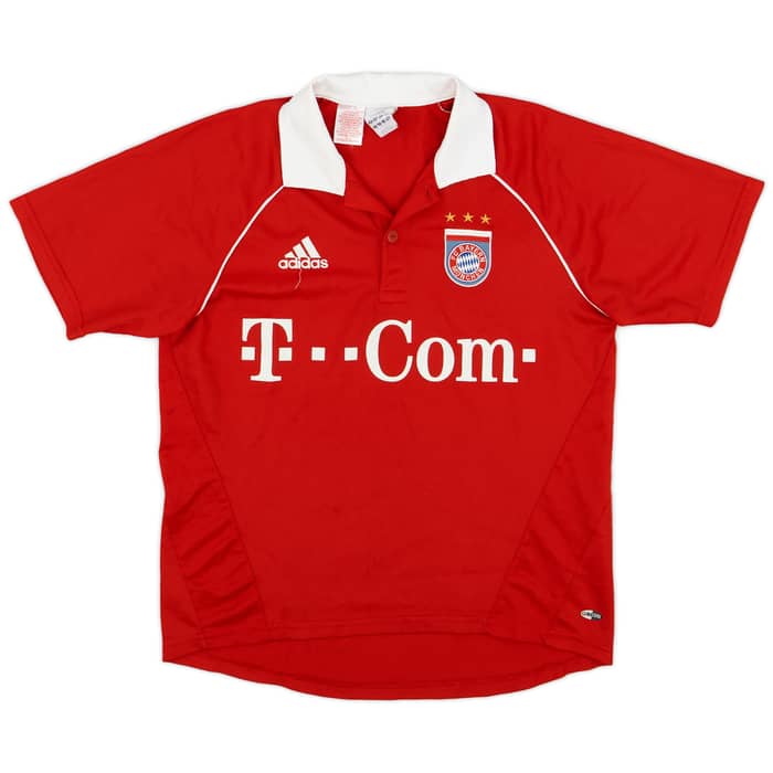 2005-06 Bayern Munich Home Shirt - 8/10 - (L.Boys)