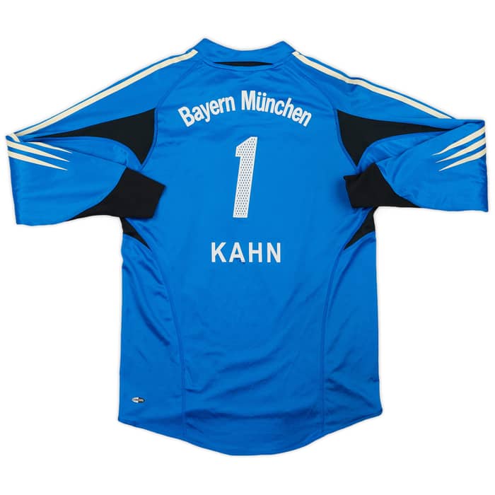 2004-05 Bayern Munich GK Shirt Kahn #1 - 6/10 - (XL.Boys)
