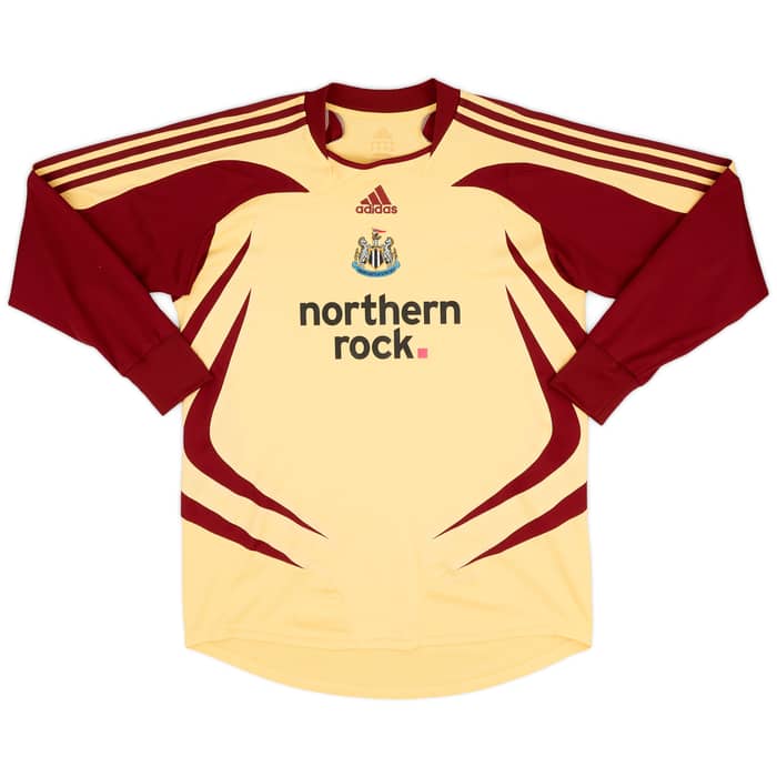 2007-09 Newcastle Player Issue GK Shirt Given #1 - 8/10 - (M)