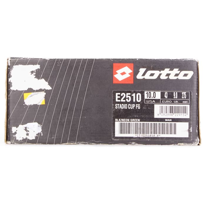 2005 Lotto Stadio Cup Football Boots *In Box* FG 9