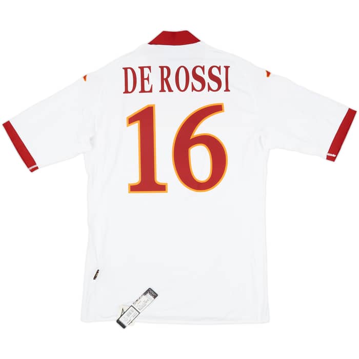 2009-10 Roma Away Shirt De Rossi #16 (XL)
