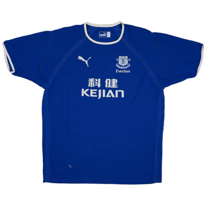 2003-04 Everton Home Shirt Rooney #18 - 7/10 - (L)