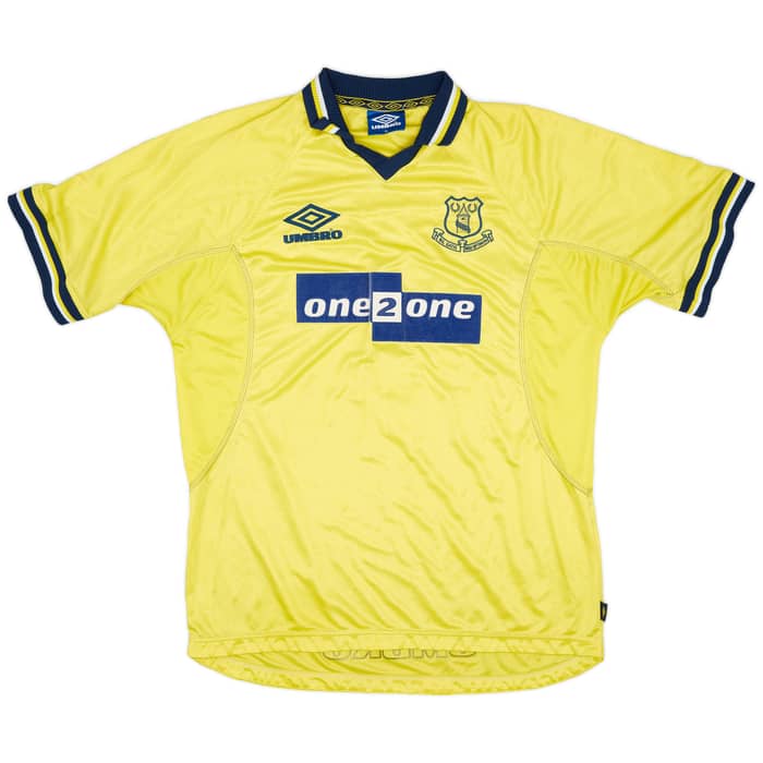 1998-99 Everton Third Shirt Ferguson #9 - 8/10 - (XL)